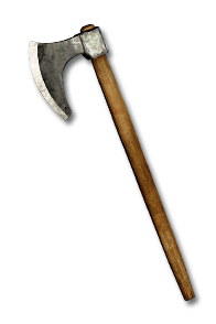 Silver-edged Axe